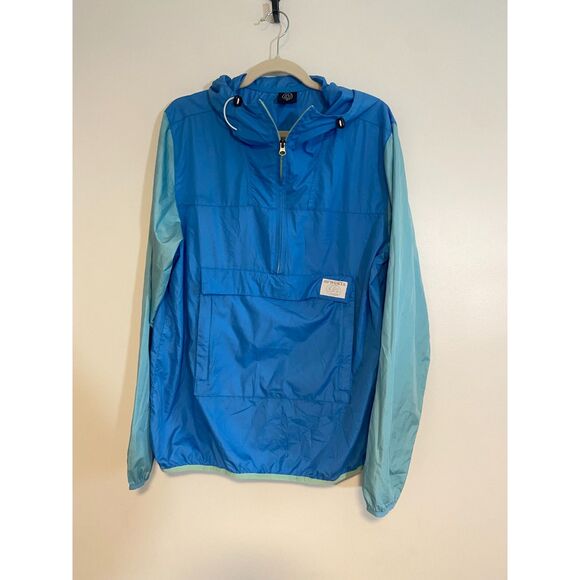 ( OF ) ODD FUTURE OFWGKTA Blue Half Zip Windbreaker Unisex - Picture 1 of 5